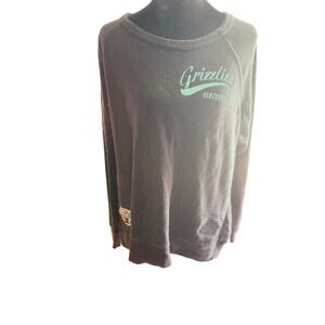 Touch by Alyssa Milano Vancouver Grizzlies Reversible Sweatshirt Pullover Black